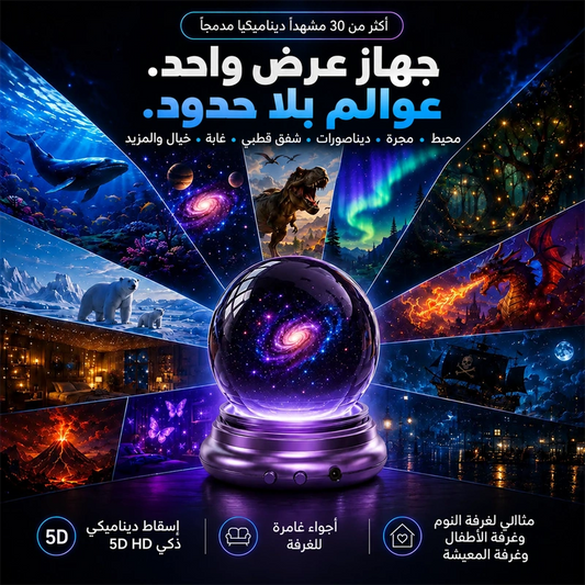 🔮Topacme®🔥 بروجكتر إضاءة ليلية للأجواء والنجوم
