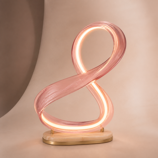 Rose Ribbon Ambient Lamp by Homivax